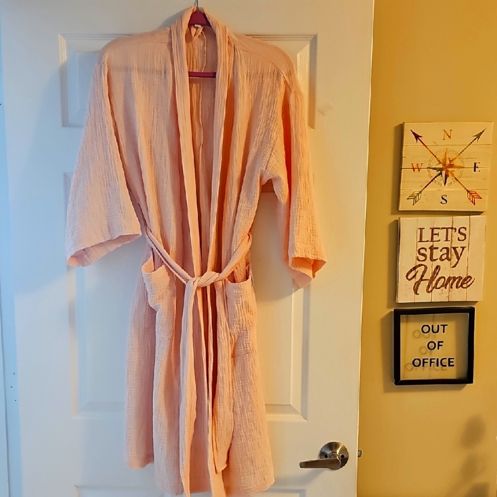Bliss Light Pink Lounge Robe